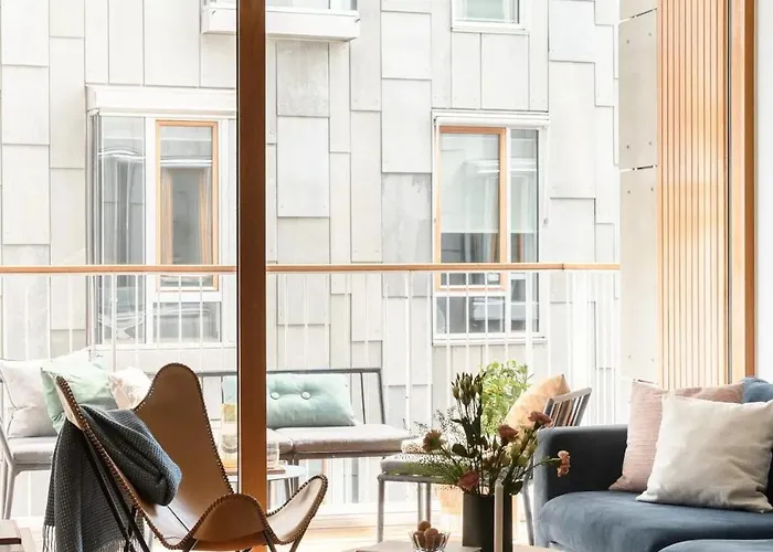 Premium City-center In With A Stunning Balcony * 奥斯陆